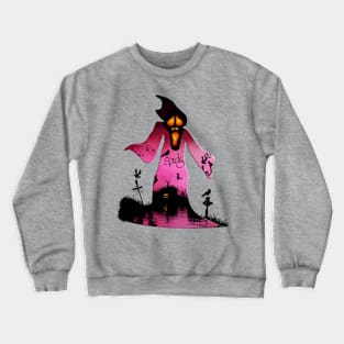 Spooky, funny halloween design Crewneck Sweatshirt